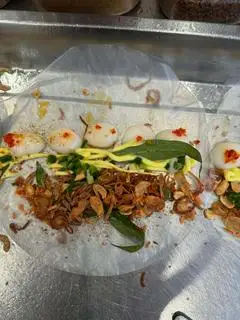 Hình ảnh Bánh tráng cuốn bơ trứng