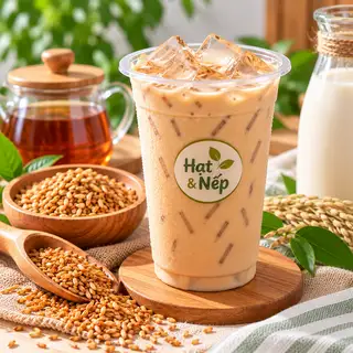 Hình ảnh Trà Sữa Gạo Rang
