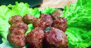 Hình ảnh thịt  băm viên 6k/ viển