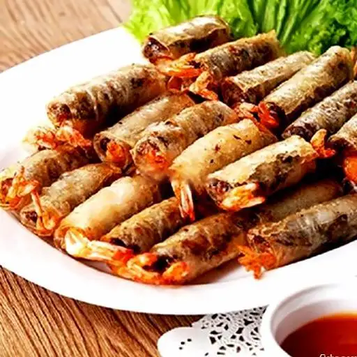 Chả Ram Tôm Đất - 18.000 ₫ tại Bún Đậu 3 Chị Em - Lê Văn Quới