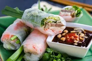 combo 5 gỏi cuốn (tôm+tại heo) - 58.000 ₫ tại Gỏi Cuốn Dimsum Hồng Hà - Phạm Thế Hiển