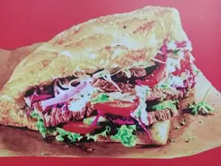 bánh mì tam giác kebab - 29.000 ₫ tại THỨC ĂN NHANH HỒNG ANH - MÌ Ý, NUI SỐT & BÁNH MÌ - Phạm Văn Bạch