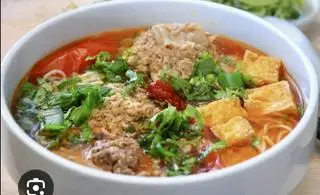 Bún riêu huyết chưng  - 35.000 ₫ tại Trâm Nguyễn - Bún Riêu &  Bún Thịt Nướng - Trần Thị Nghỉ