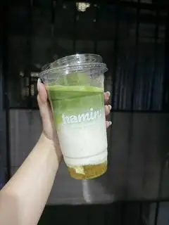 Hình ảnh Matcha Mật Quế Hoa 700ml