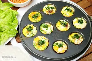 Hình ảnh Trứng cút nướng phô mai ( 10 trứng ) 