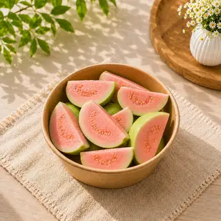 Ổi Hồng Ruby - Trái Cây Tươi Cắt Gọt Sẵn - 30.750 ₫ tại Minnie's Fruit House - Trái Cây Tươi Cắt Gọt Sẵn, Nước Ép & Sinh Tố - Lê Ngã