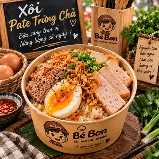 Hình ảnh Xôi Pate Trứng Chả