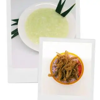 Cháo + sườn (chay) - 29.000 ₫ tại Cháo Trắng 2 Anh Em - Điện Biên Phủ