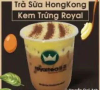 Hình ảnh Socola trân châu đường đen kem trứng nướng