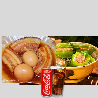 Supper Combo: Cơm thịt kho trứng+Canh khổ qua dồn thịt+Coca - 75.000 ₫ tại 8 Giờ - Bún Thịt Nướng & Cơm Tấm - Đường Số 1