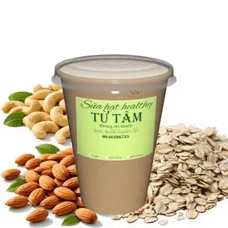 Sữa hạt điều hạnh nhân yến mạch-Tốt cho hệ tim mạch và xương(chai-uống ấm) - 41.000 ₫ tại Sữa Hạt Healthy Từ Tâm - Huỳnh Mẫn Đạt