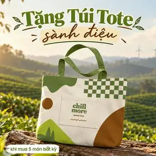 Hình ảnh TẶNG TÚI TOTE SÀNH ĐIỆU