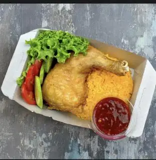 Đùi gà sốt BBQ - BBQ chicken leg - 69.000 ₫ tại Cơm Bento, Đùi Gà Xối Mỡ & Cơm Thố - Đỗ Thị Lời