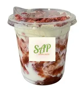Hình ảnh Sữa dâu sấy phô mai