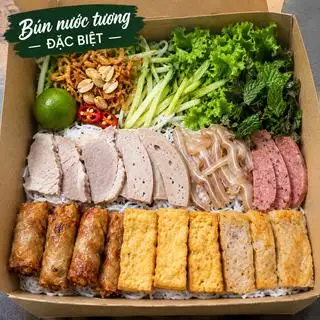 Hình ảnh Bún nước tương đặc biệt