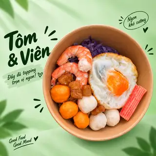 Hình ảnh Mì trộn / Indomie - Tôm & Viên