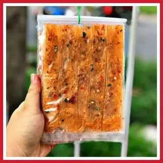 Hình ảnh Bánh tráng dẻo cuộn tôm hành