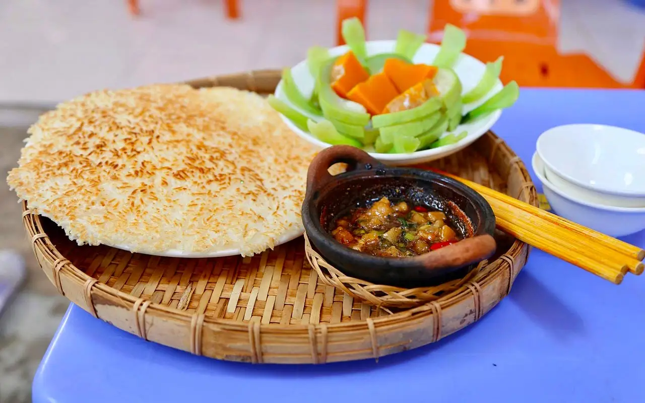 Cơm cháy kho quẹt rau luộc - 57.000 ₫ tại Cơm Cháy Kho Quẹt Chú Mập - Âu Cơ