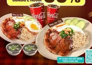 ComBo 02 Cơm Tấm Thập Cẩm Tứ Quý & 02 Coca-cola  - 259.000 ₫ tại Cơm Tấm Văn Nam Ngày & Đêm - Ăn Vặt & Trà Sữa - Bàu Cát 2