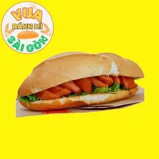 Hình ảnh Bánh mì 2 xúc xích 