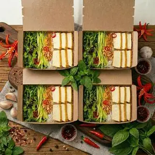 SIÊU ĐẠI TIỆC 4 Bún Nước Tương Chay - 144.000 ₫ tại Bún Nước Tương Healthy - Meloz - Tô Hiến Thành