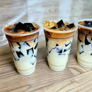 Hình ảnh sữa tuơi suơng sáo đuờng đen ly 330ml
