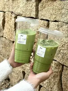 Hình ảnh Macha Aki Latte Bigsize 1000ml 