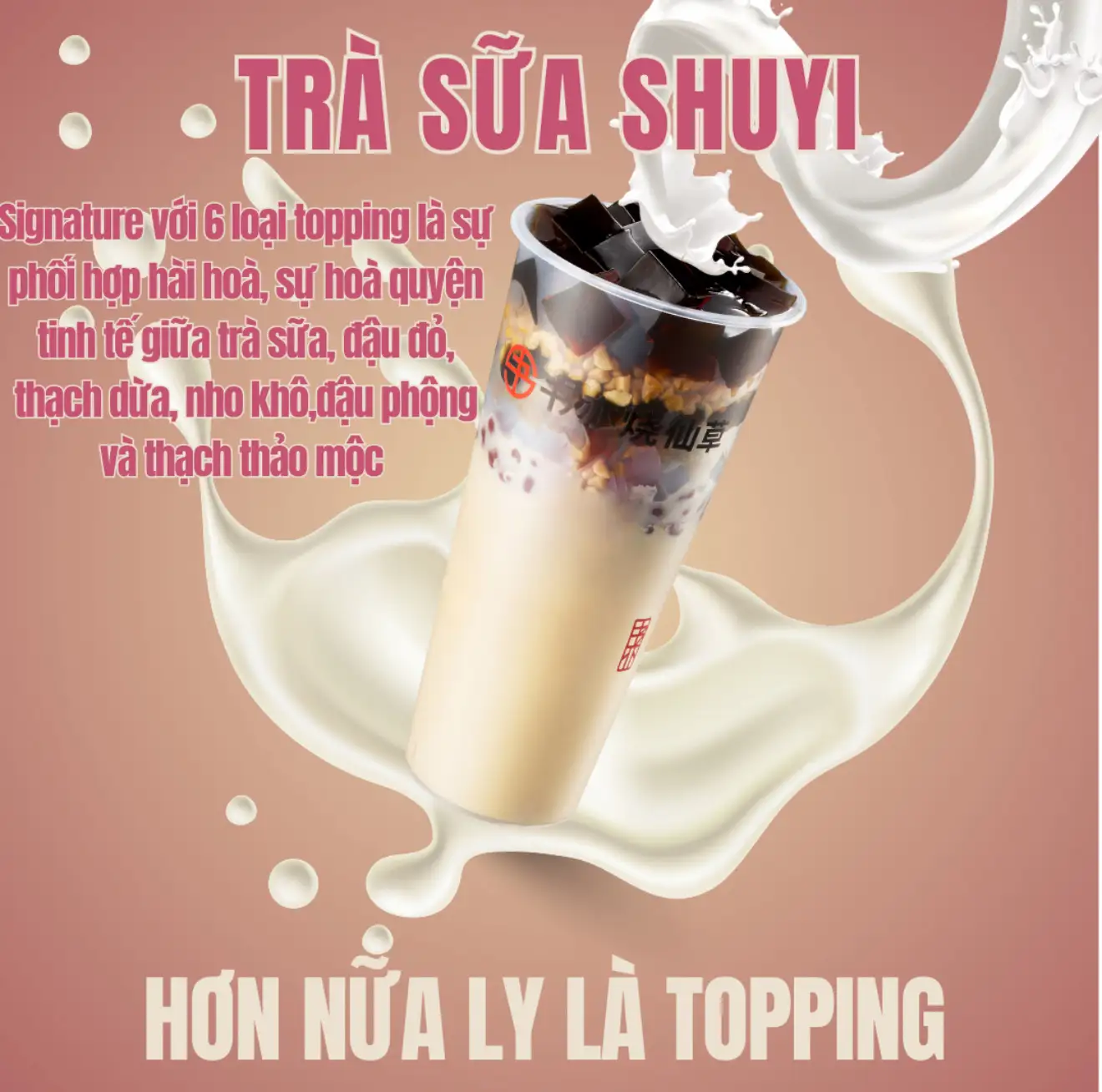 Trà sữa SHUYI - 54.000 ₫ tại SHUYI - Tô Hiến Thành