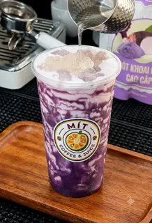 Hình ảnh Trà sữa sốt khoai môn