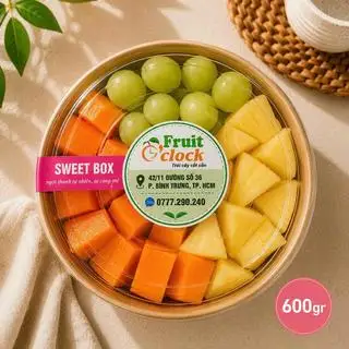 Sweet box - 79.000 ₫ tại Fruit O’Clock - Trái Cây Cắt Sẵn - Đường Số 36