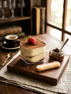 Hình ảnh Tiramisu espresso thuyền thống