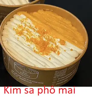 Bông lan trứng muối kim sa phô mai - 55.000 ₫ tại Bối Bakery - Bông Lan Trứng Muối & Bánh Ngọt - Nguyễn Thượng Hiền