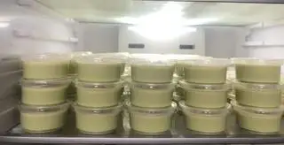 Hình ảnh Tàu hủ Singapore kèm sốt chan béo set 10 hủ(100ml/1 hủ)