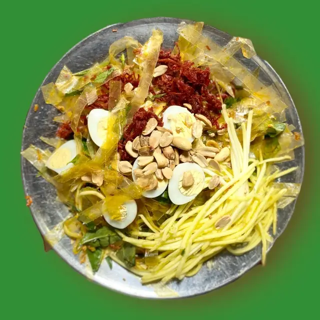 Bánh Tráng Trộn - Phần Lớn - 29.000 ₫ tại Bánh Tráng Nướng Sushi - Nguyễn Phúc Nguyên 