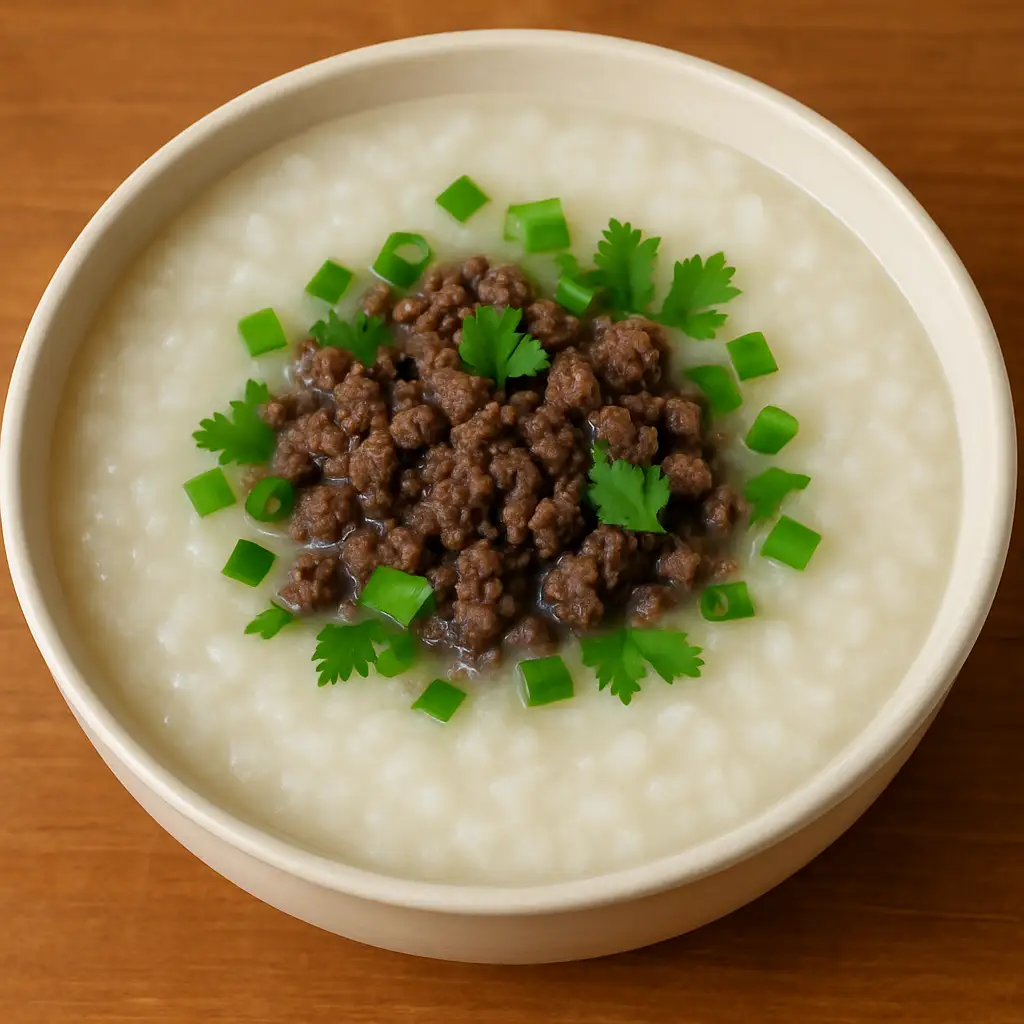Cháo Bò - 35.000 ₫ tại Cháo Sườn Hương Nga - Nguyễn Trọng Tuyển