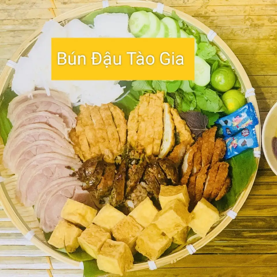 Mẹt Nhị Đệ (2 người ăn) Quán không có bánh tráng  - 145.000 ₫ tại Bún Đậu Mắm Tôm Tào Gia - Tân Thới Nhất 4