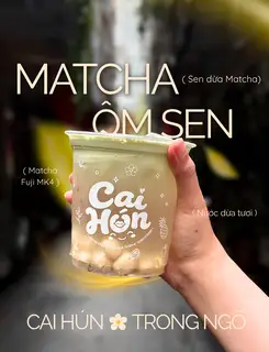 Hình ảnh Matcha Ôm Sen