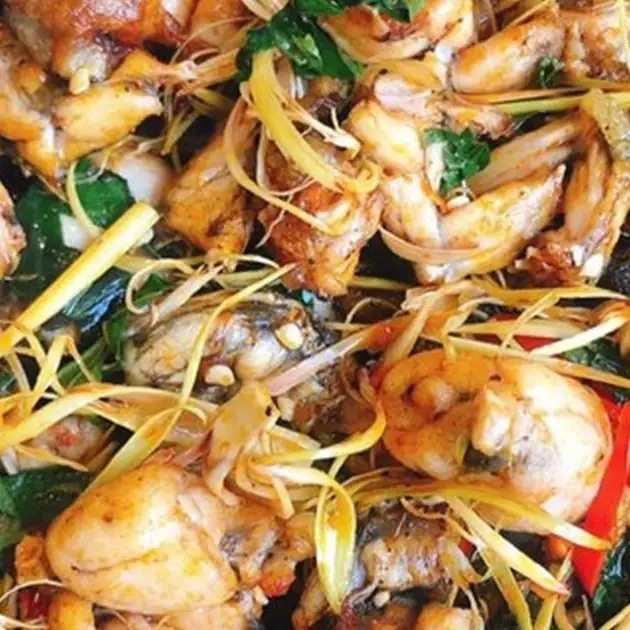 Hình ảnh Ếch Xào Sả Ớt