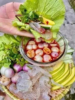 Hình ảnh Set Sứa Ngâm Mắm Nhĩ Cà Pháo NgOn
