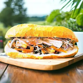 Bánh mì thập cẩm - 35.000 ₫ tại Bánh Mì Chay Chơn Lạc - Đinh Bộ Lĩnh