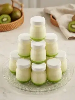 Hình ảnh Sữa chua hủ kiwi