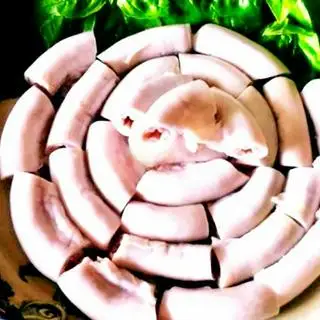 Hình ảnh Bún đậu - lòng non luộc