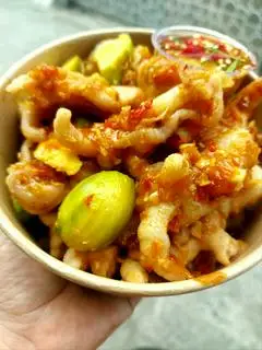 Hình ảnh Chân gà sốt thái cóc xoài vị mới 700gr đến 750gr