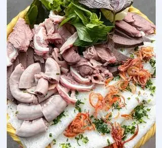 Bánh hỏi lòng heo đặc biệt  - 45.000 ₫ tại Quán Bánh Hỏi Heo Quay & Cháo Lòng Bắc - Thân Nhân Trung
