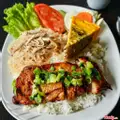 Hình ảnh Cơm sườn- bì -trứng+canh