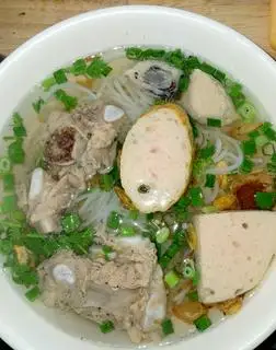 Bún Mọc Chả+ Sườn - 80.000 ₫ tại ViVi Quán - Bánh Canh & Bún Mọc Chả Sườn - Thép Mới