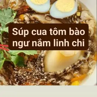 Súp  bào ngư 1 con+cua +1 tôm - 81.000 ₫ tại Súp Cua Cô My - Súp Cua 2 Trứng Cút Óc Heo & Trứng Bắc Thảo - 611/85 Điện Biên Phủ