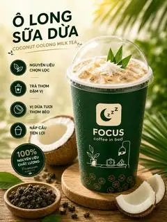 Hình ảnh Ô long sữa dừa