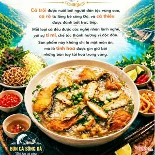 Hình ảnh Bún cá đầy đủ