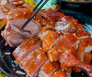 Hình ảnh Vịt Quay To Đặc Sản Lạng Sơn (Biểu vịt to, dày thịt)